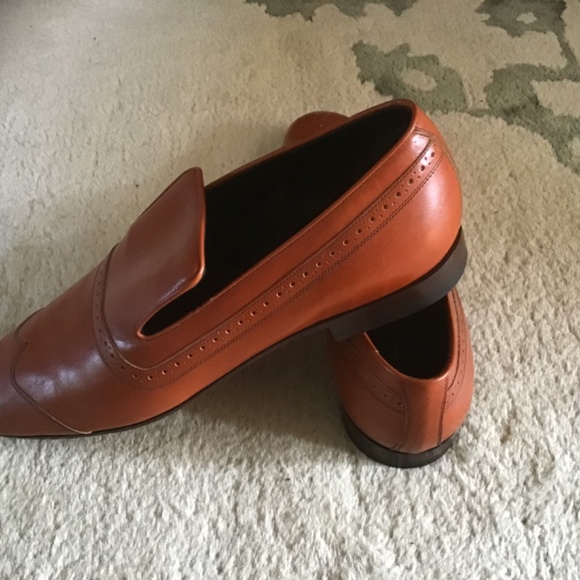 Celine Paris Phoebe Philo Wingtip Leather Loafer New Condition! Women Size 40.5 - Picture 8 of 10